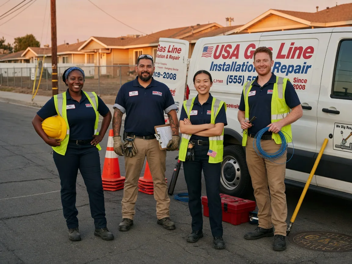 Gas Line Installation company in Leggett, CA